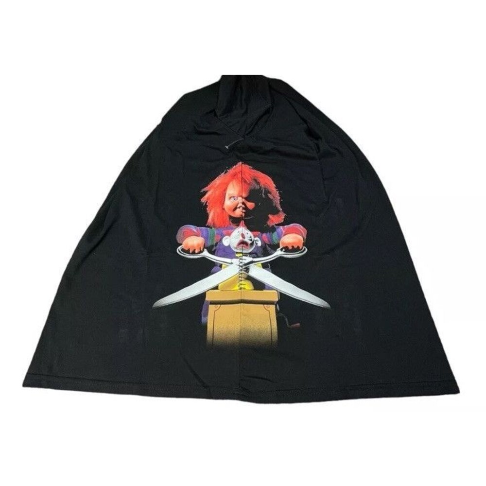 Chucky Child’s Play T-Shirt Mens 2XL Embroidered Graphic Tee Universal Studios - Picture 6 of 11